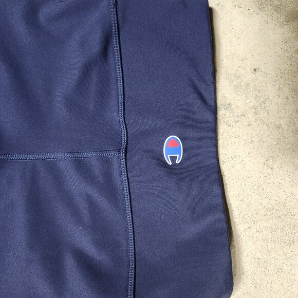 🏆Champion Authentic 🏆Athleticwear Performance Yoga Leggings XS-NAVY BLUE - Picture 2 of 7